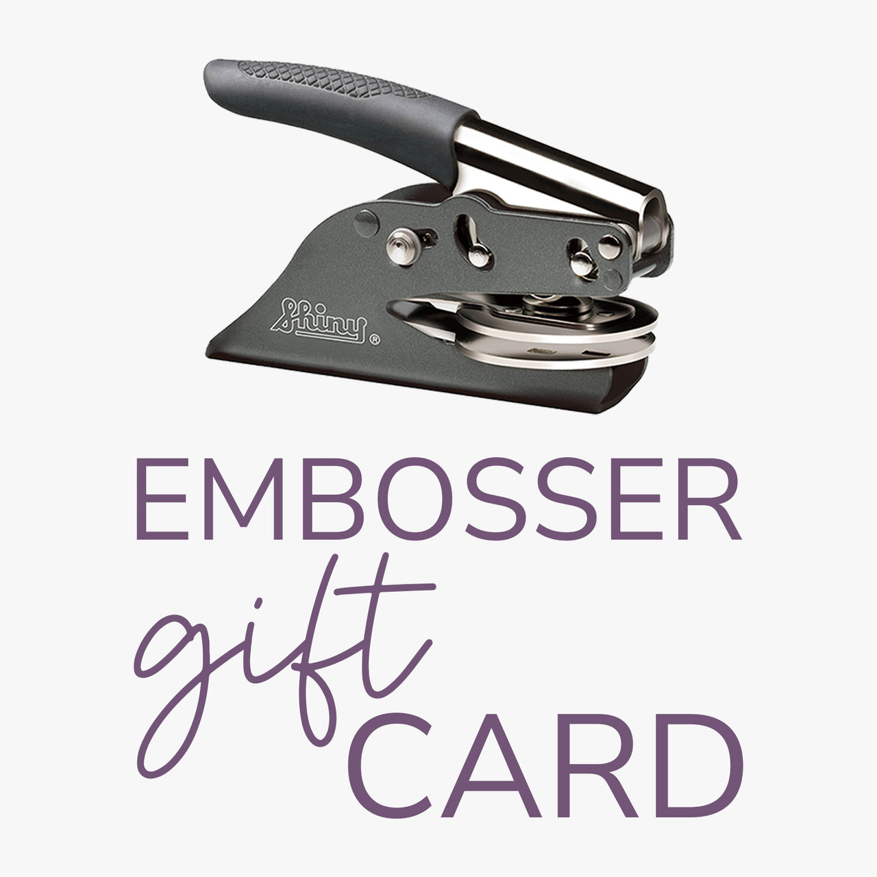 Embosser Gift Card