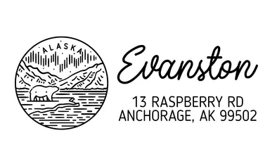 Alaska Address Stamp