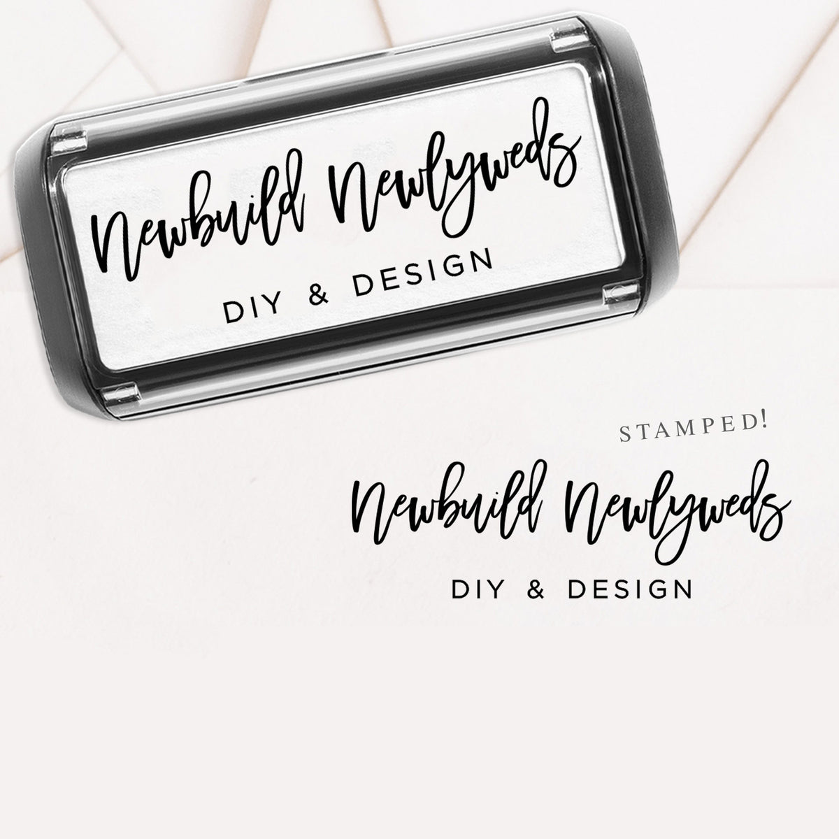 Logo Text Stamp Boutique Stamps & Gifts