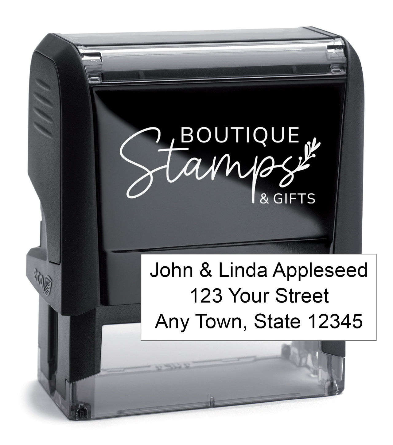 3 Line Address Stamp