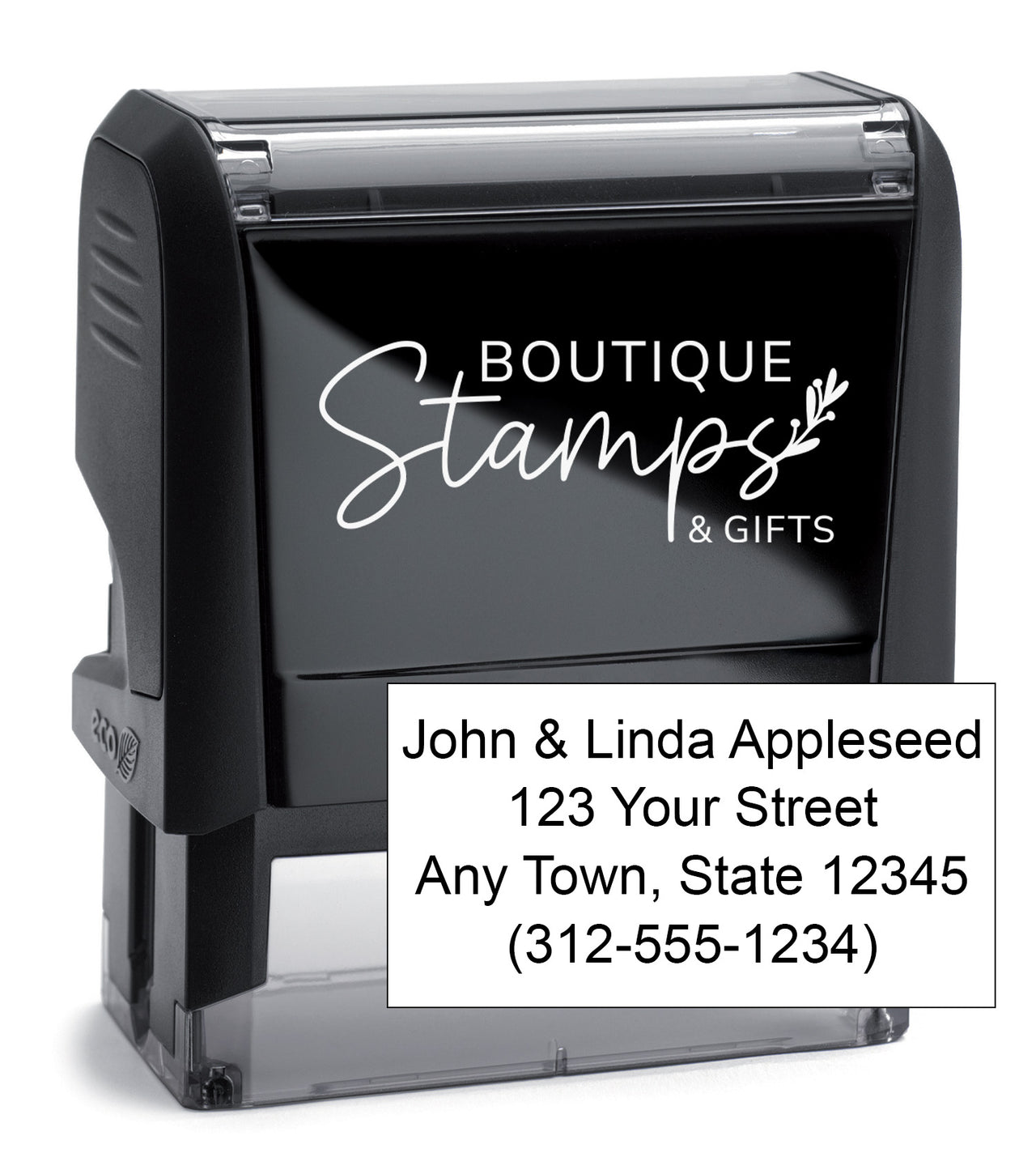 4 Line Address Stamp