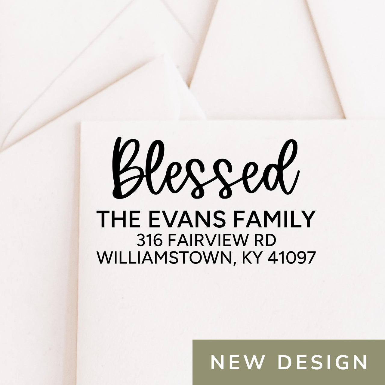 Blessed Address Stamp