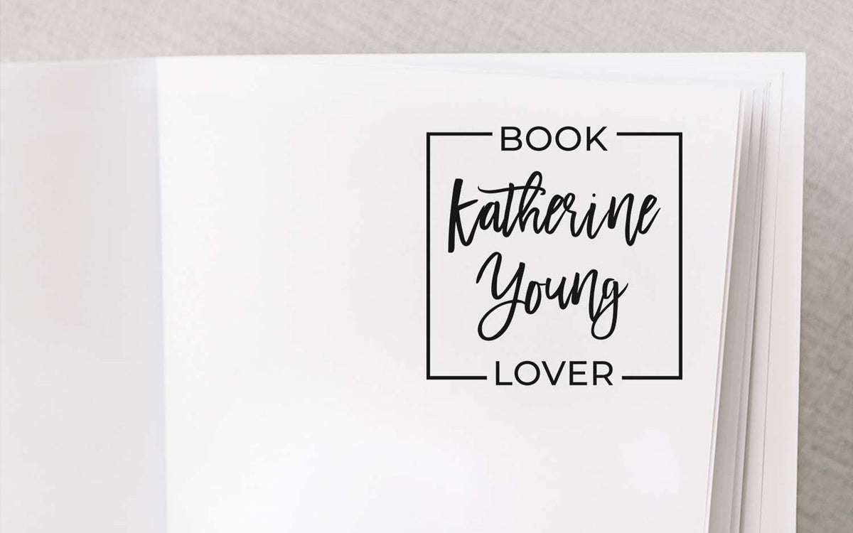 Personalized Book Stamps