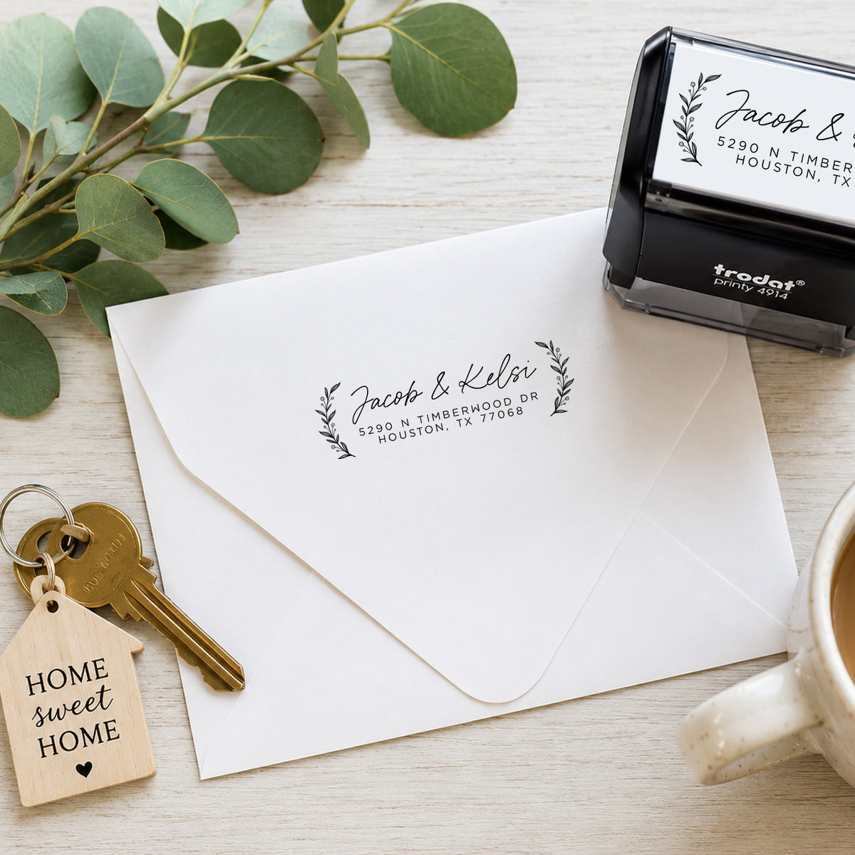 Custom Address Stamp