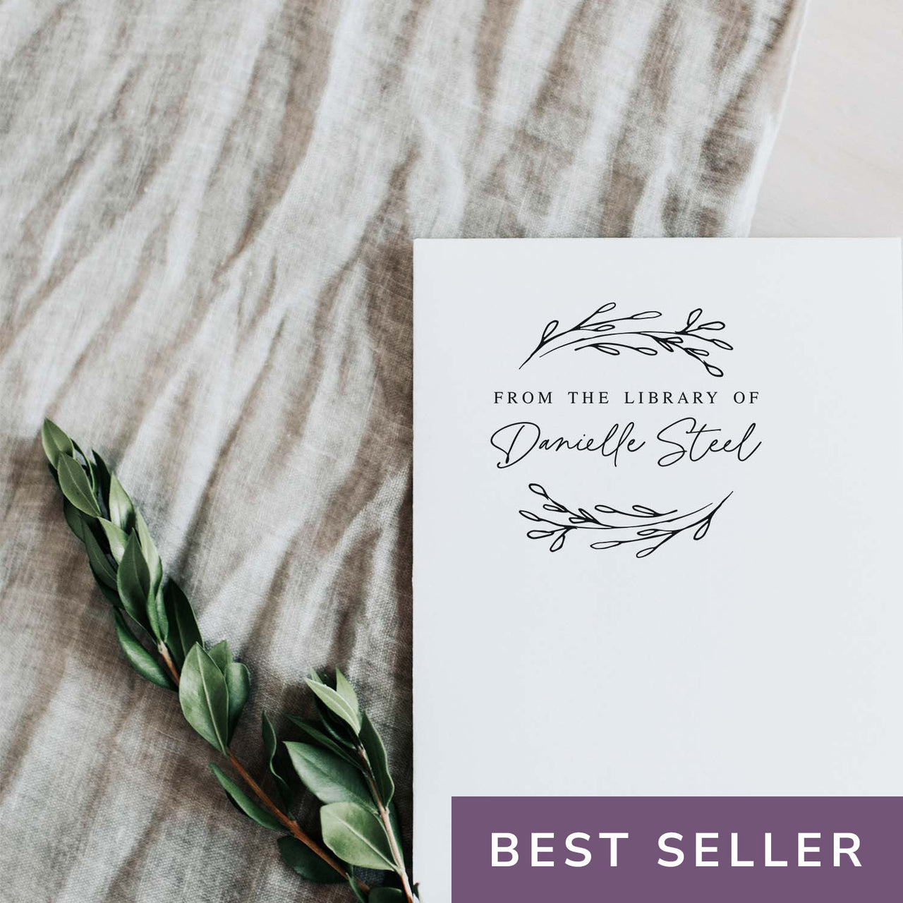 Danielle Book Stamp