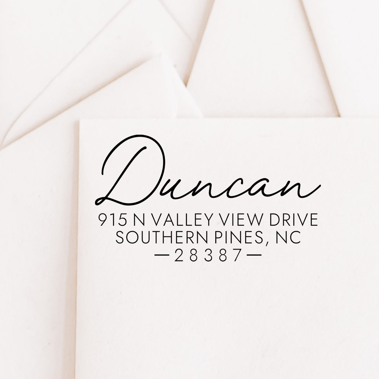 Duncan Address Stamp
