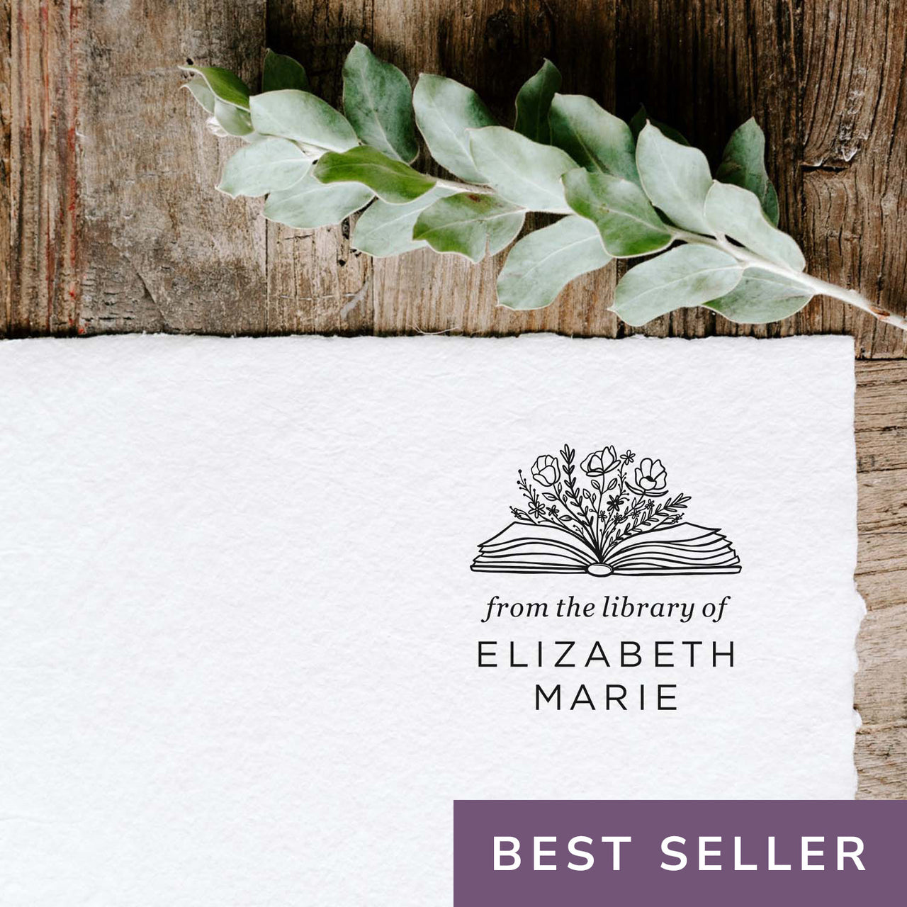 Elizabeth Book Stamp