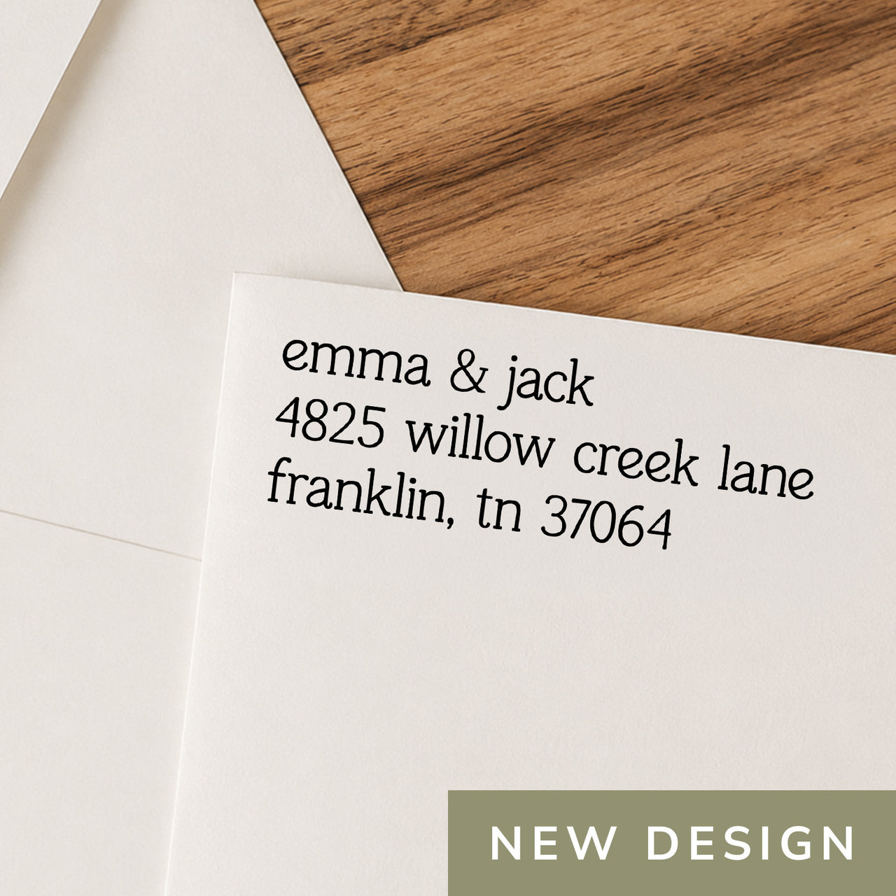 Minimalist Address Stamp