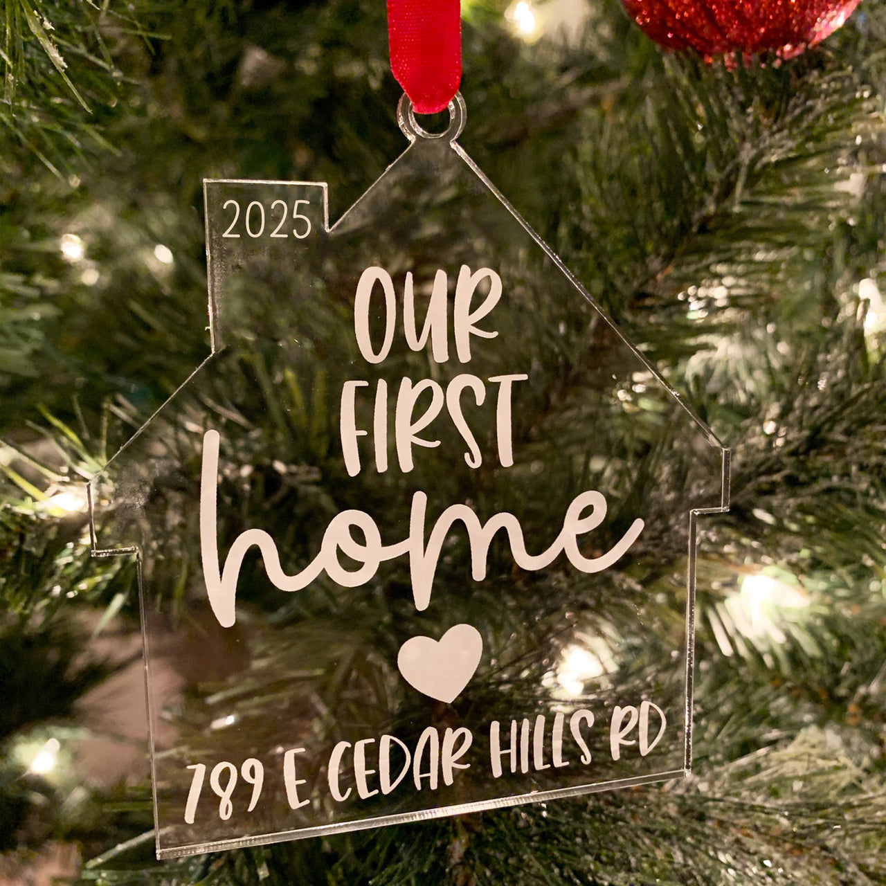 Our First Home Ornament