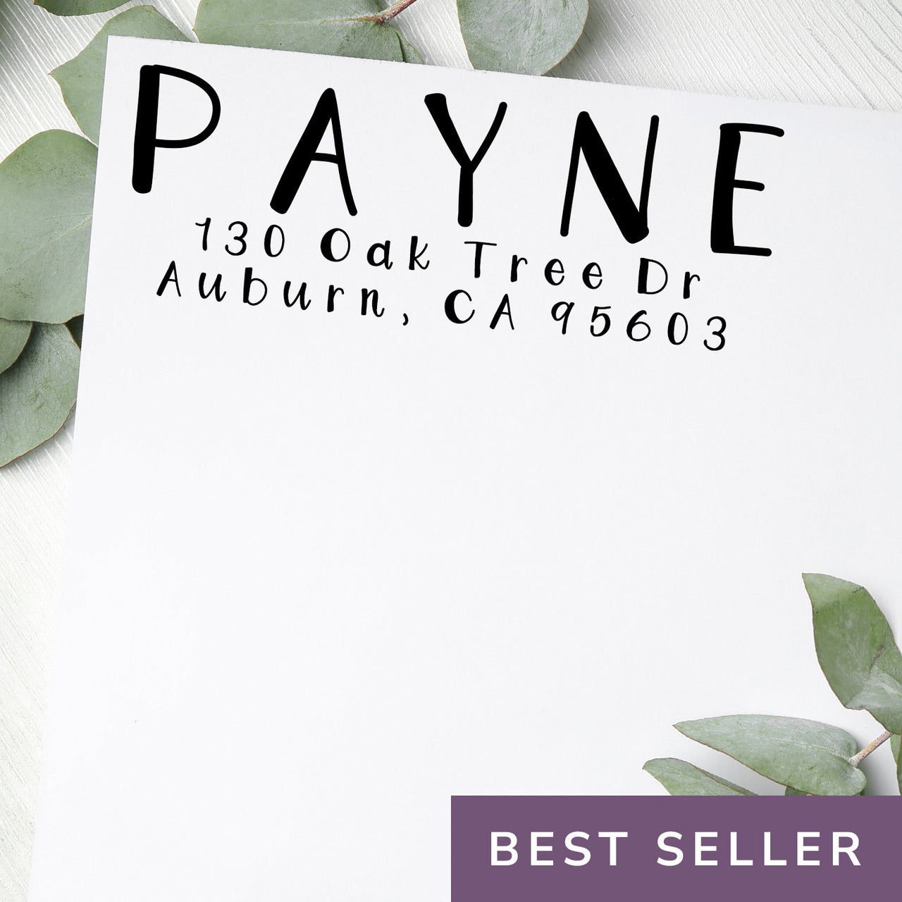 Payne Address Stamp