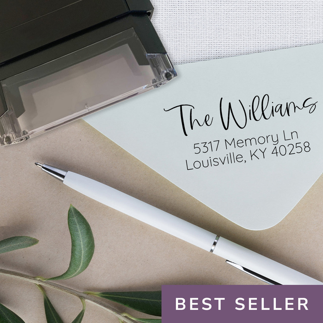 The Williams Address Stamp