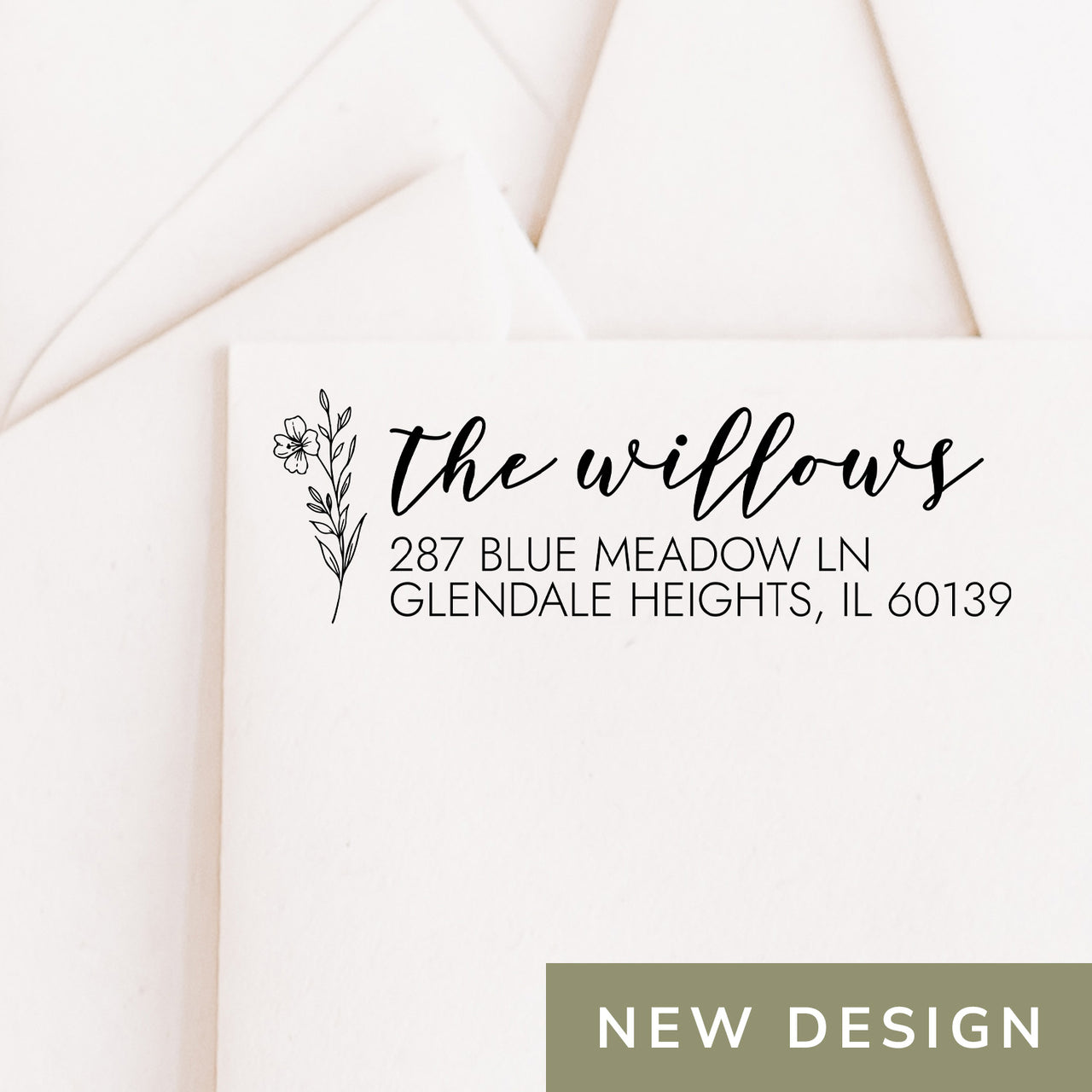 Willow Address Stamp