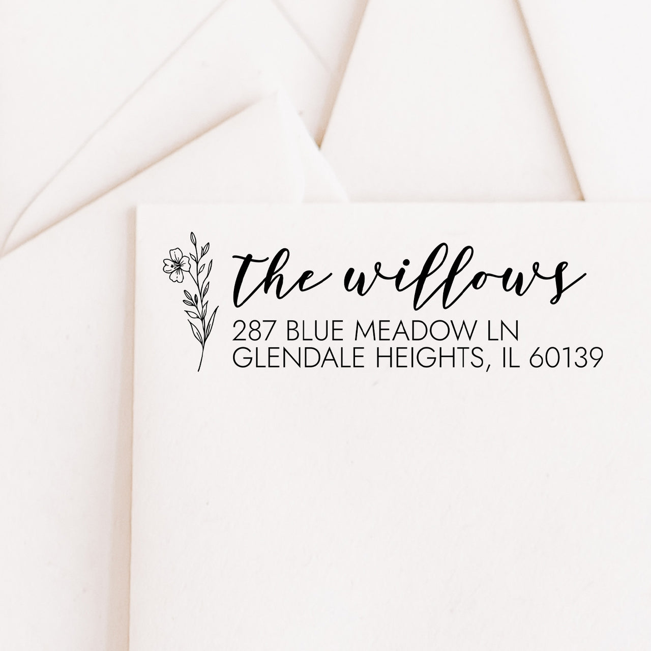 Willow Address Stamp