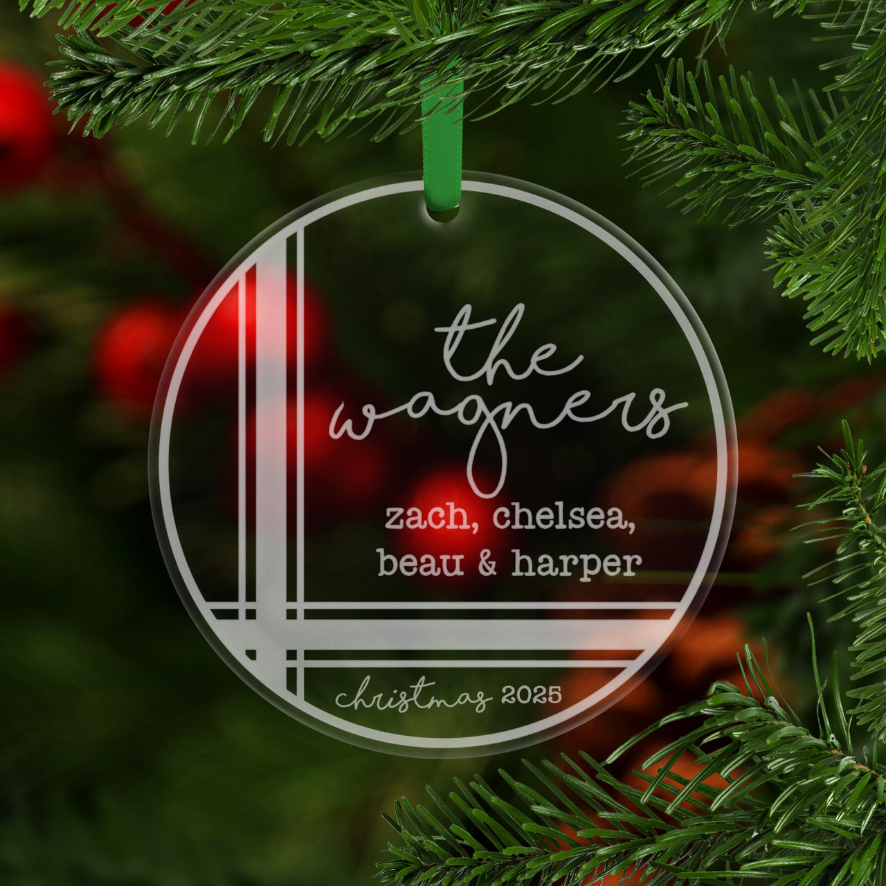 Farmhouse Family Ornament