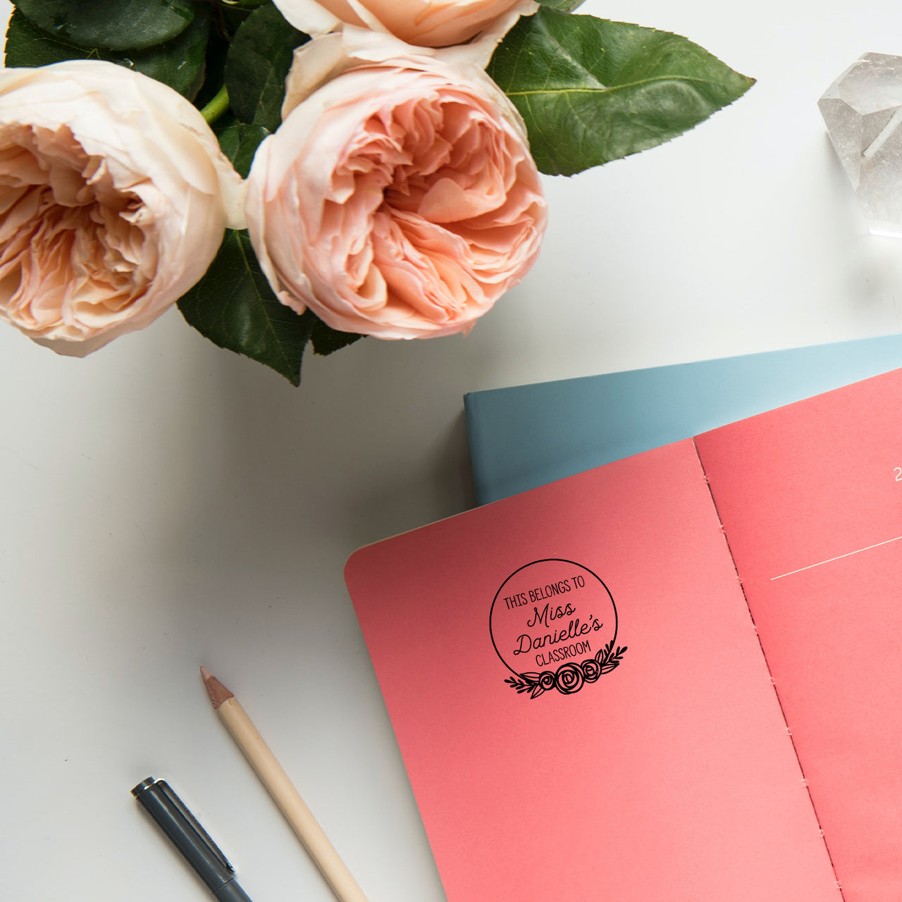 Floral Classroom Stamp