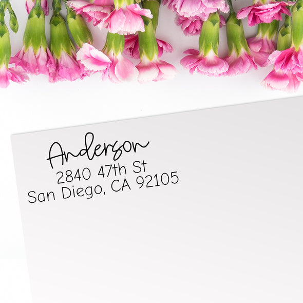 Anderson Address Stamp