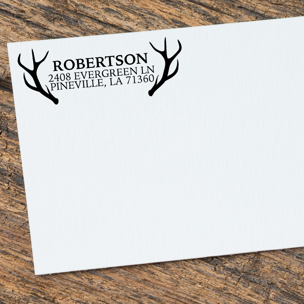 Antler Address Stamp