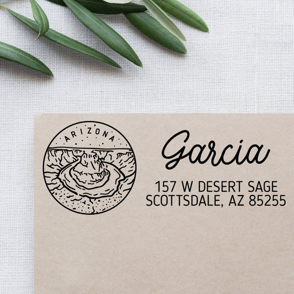 Arizona Address Stamp