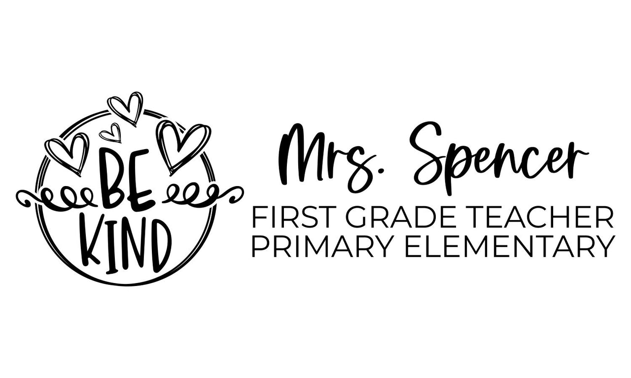Be Kind Teacher Stamp