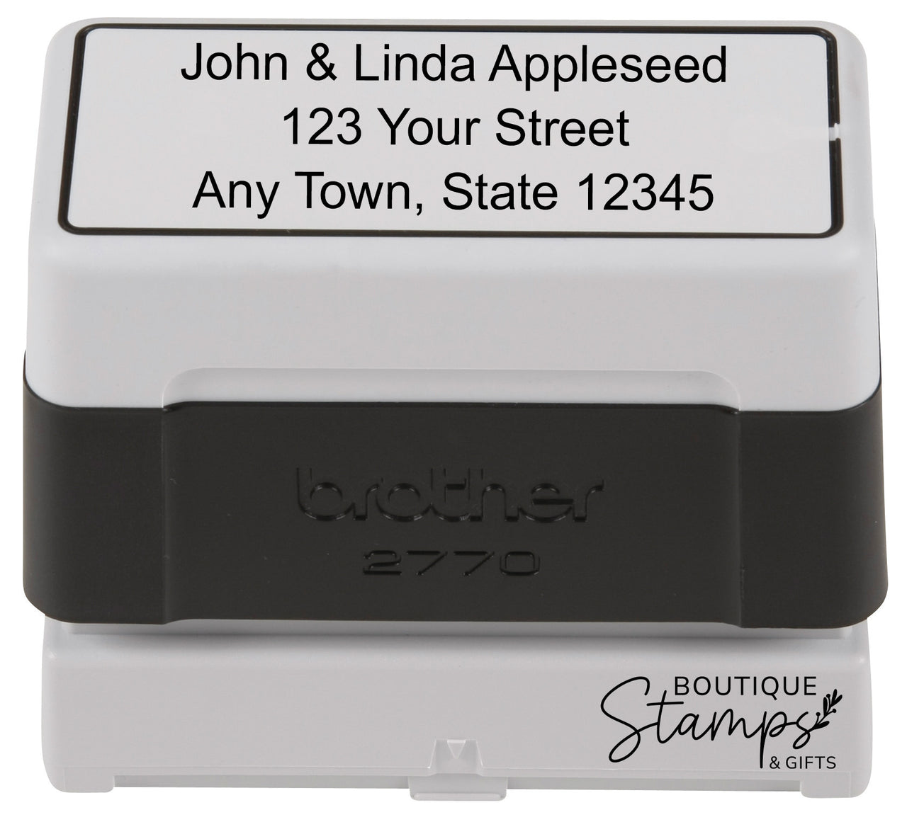 Extra Large Pre-Inked Address Stamp