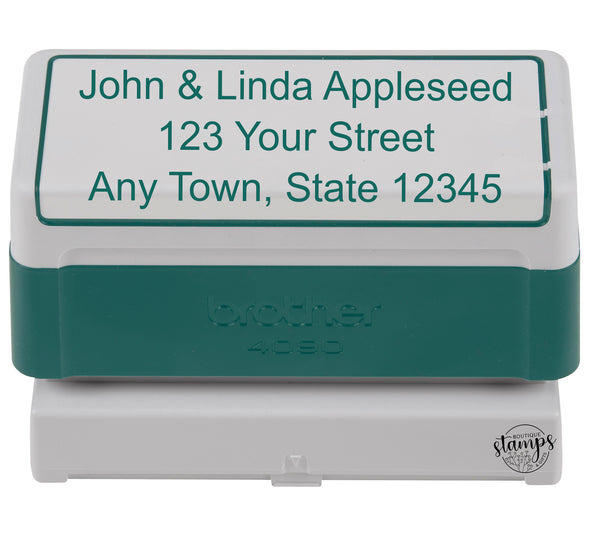 Extra Large Pre-Inked Address Stamp