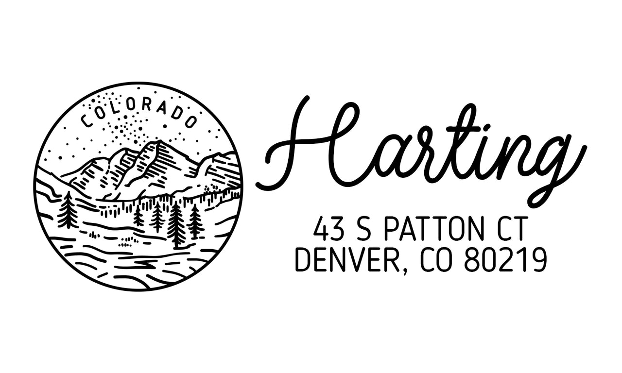 Colorado Address Stamp