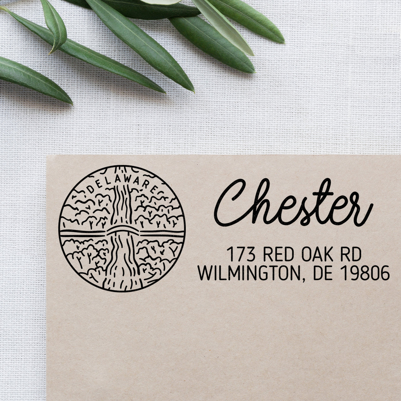 Delaware Address Stamp