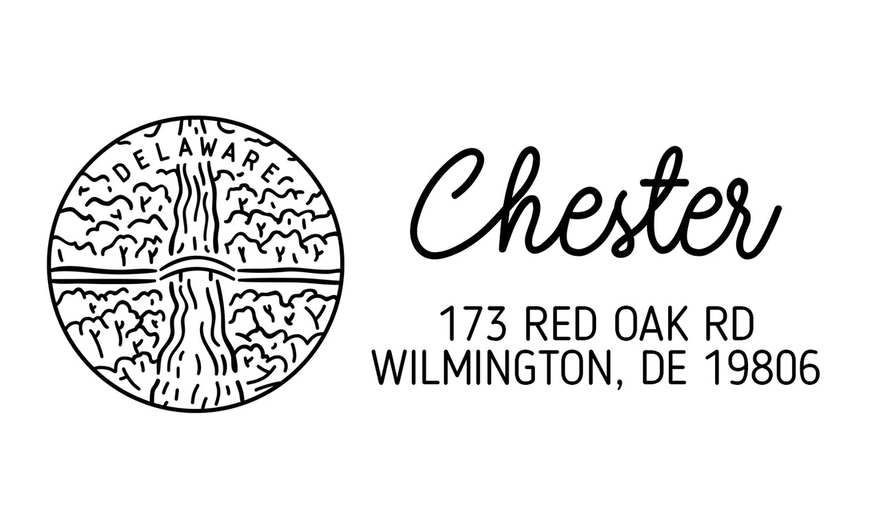 Delaware Address Stamp