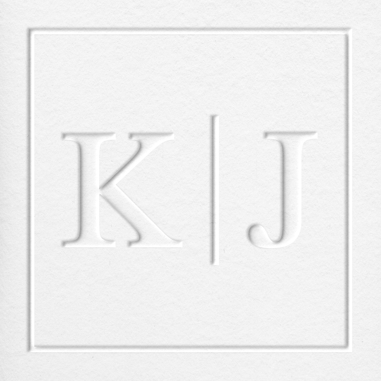 Double Letter Square Monogram Embosser Insert