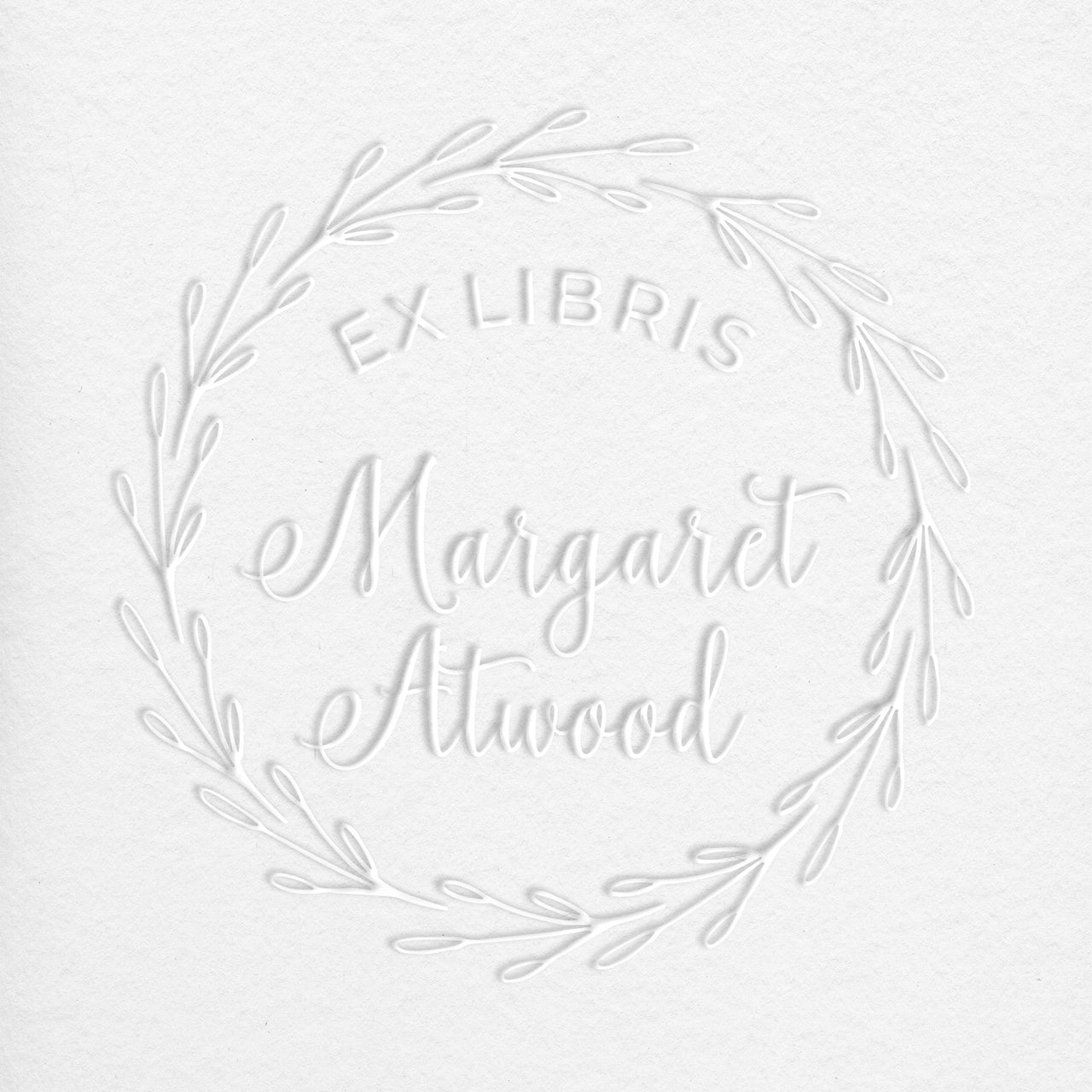 Margaret Round Book Embosser