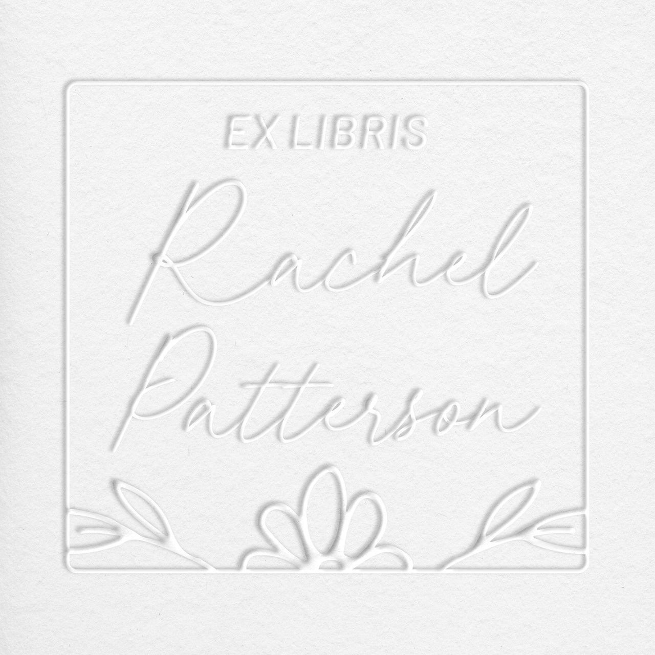 Rachel Square Book Embosser