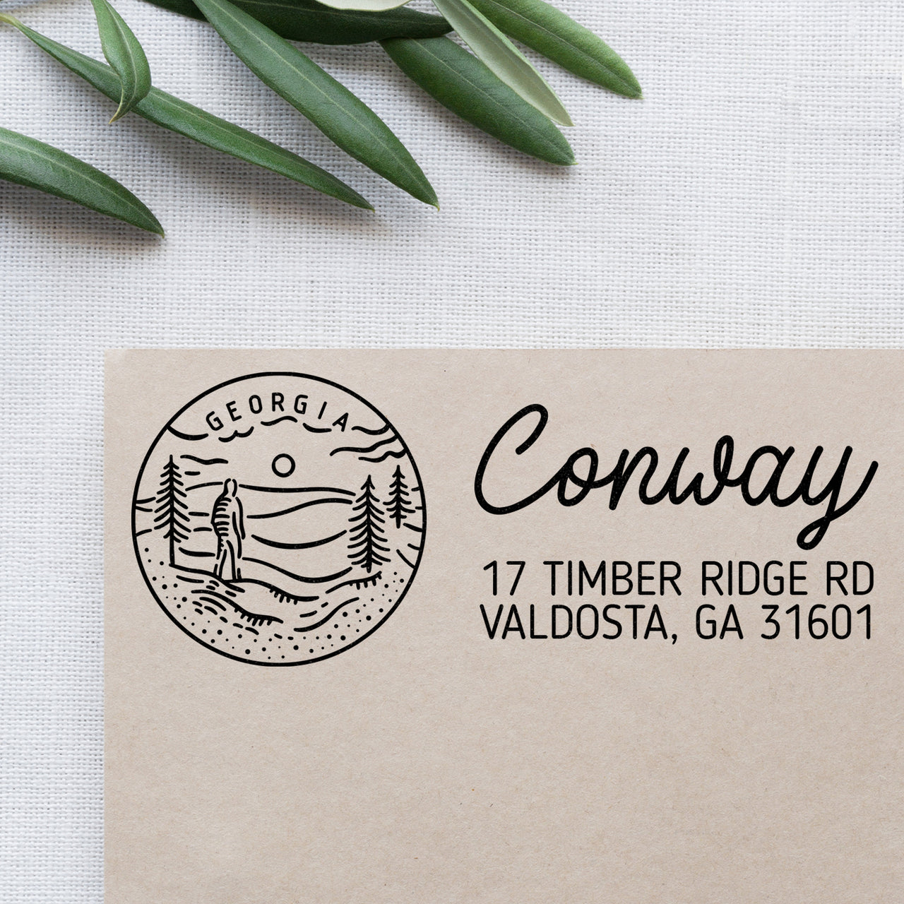 Georgia Address Stamp