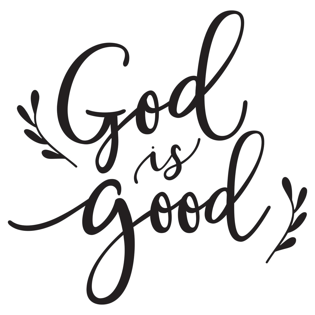 God is Good Stamp