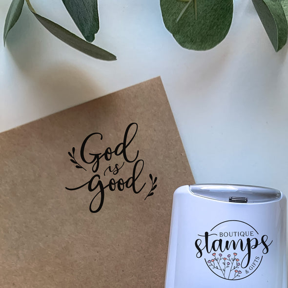 God is Good Stamp