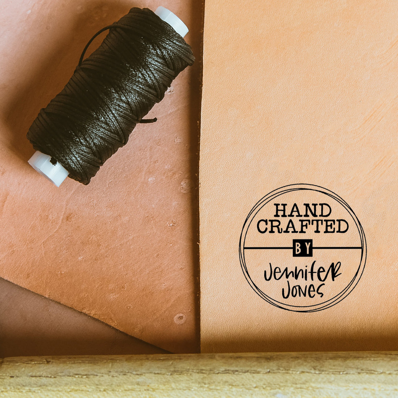 Handcrafted By Stamp