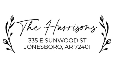 Harrison Address Stamp