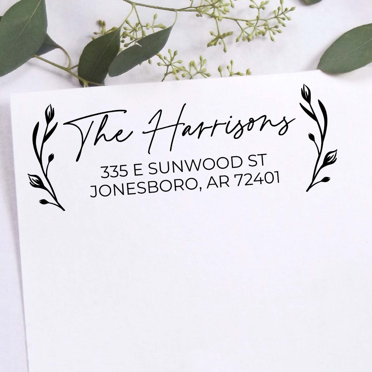 Harrison Address Stamp