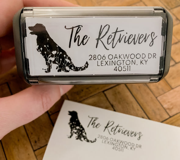 Retriever Address Stamp