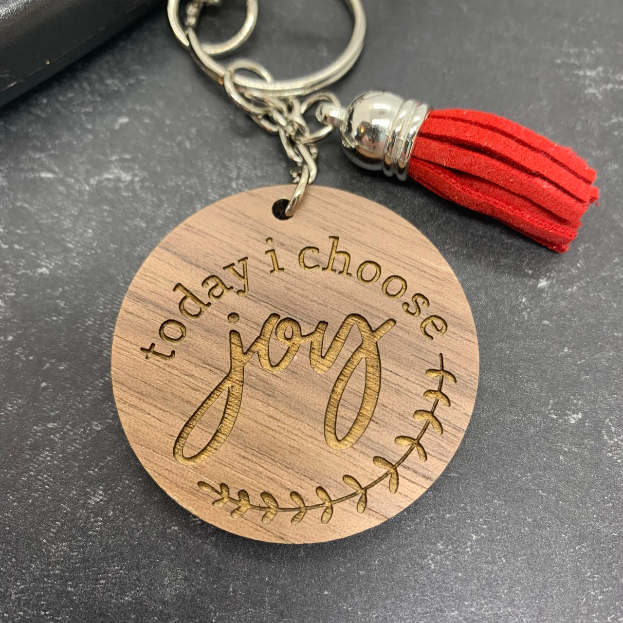 Today I Choose Joy Keychain