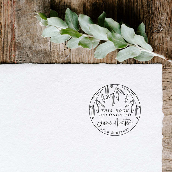 Jane Book Stamp
