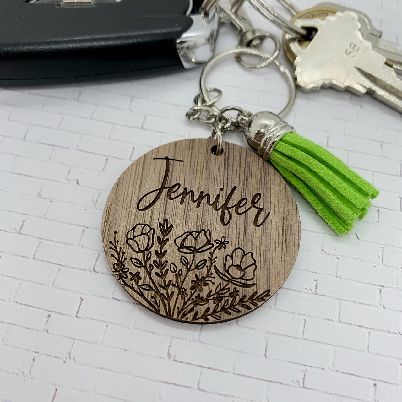 Wildflower Keychain