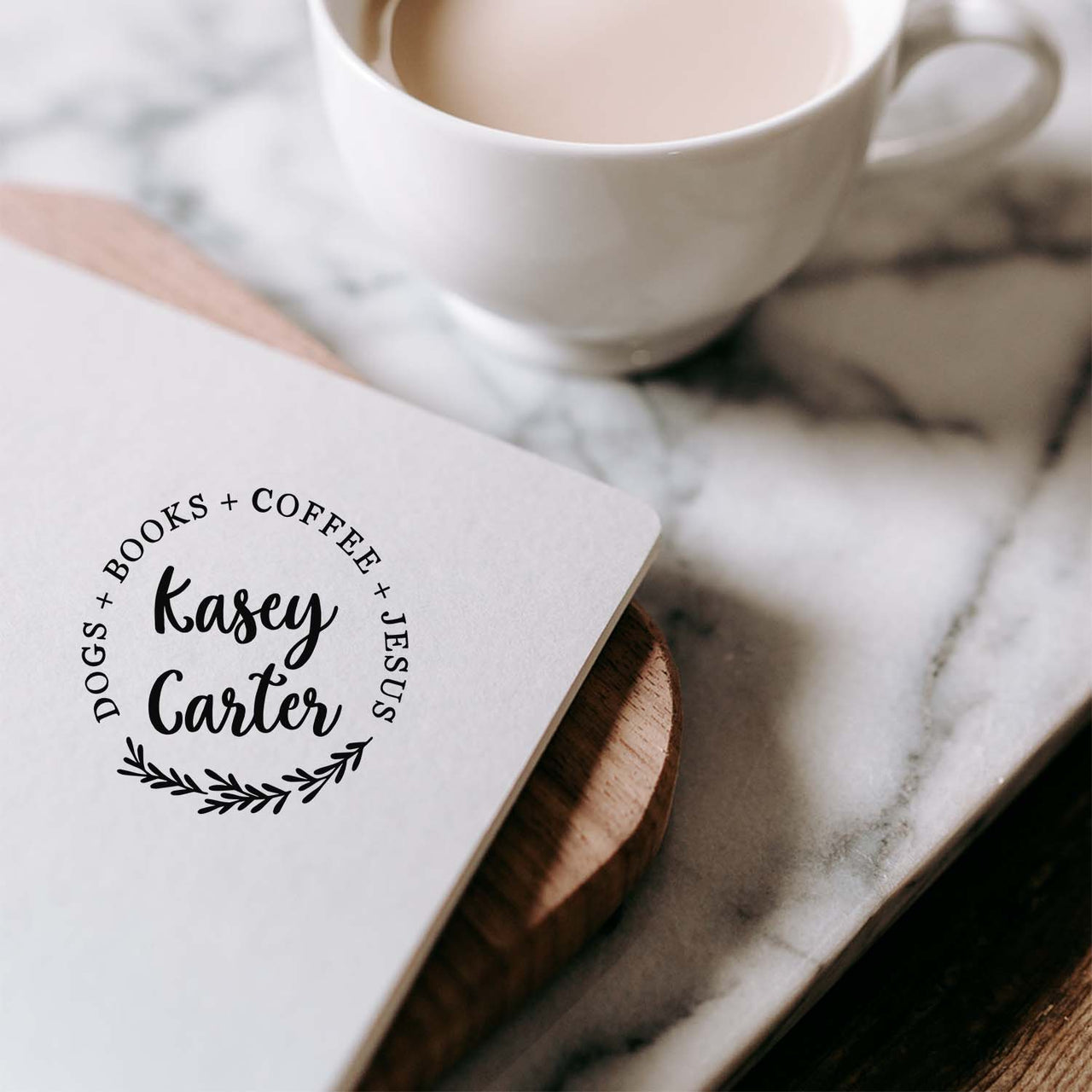 Kasey Book Stamp