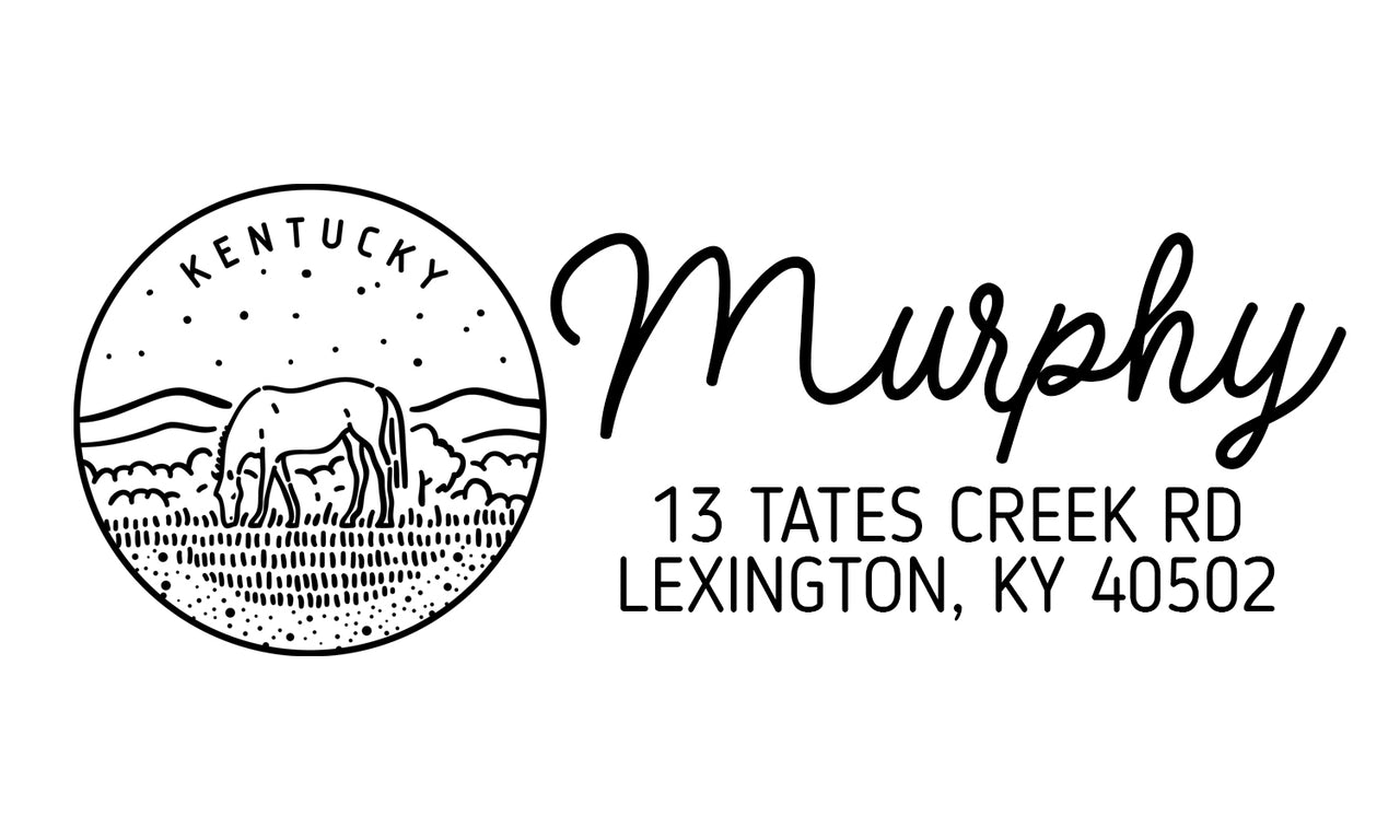 Kentucky Address Stamp
