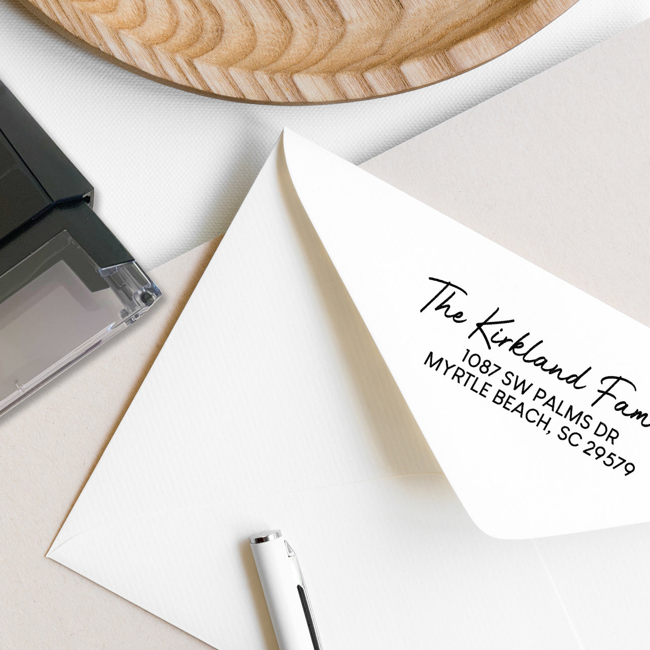 Kirkland Address Stamp