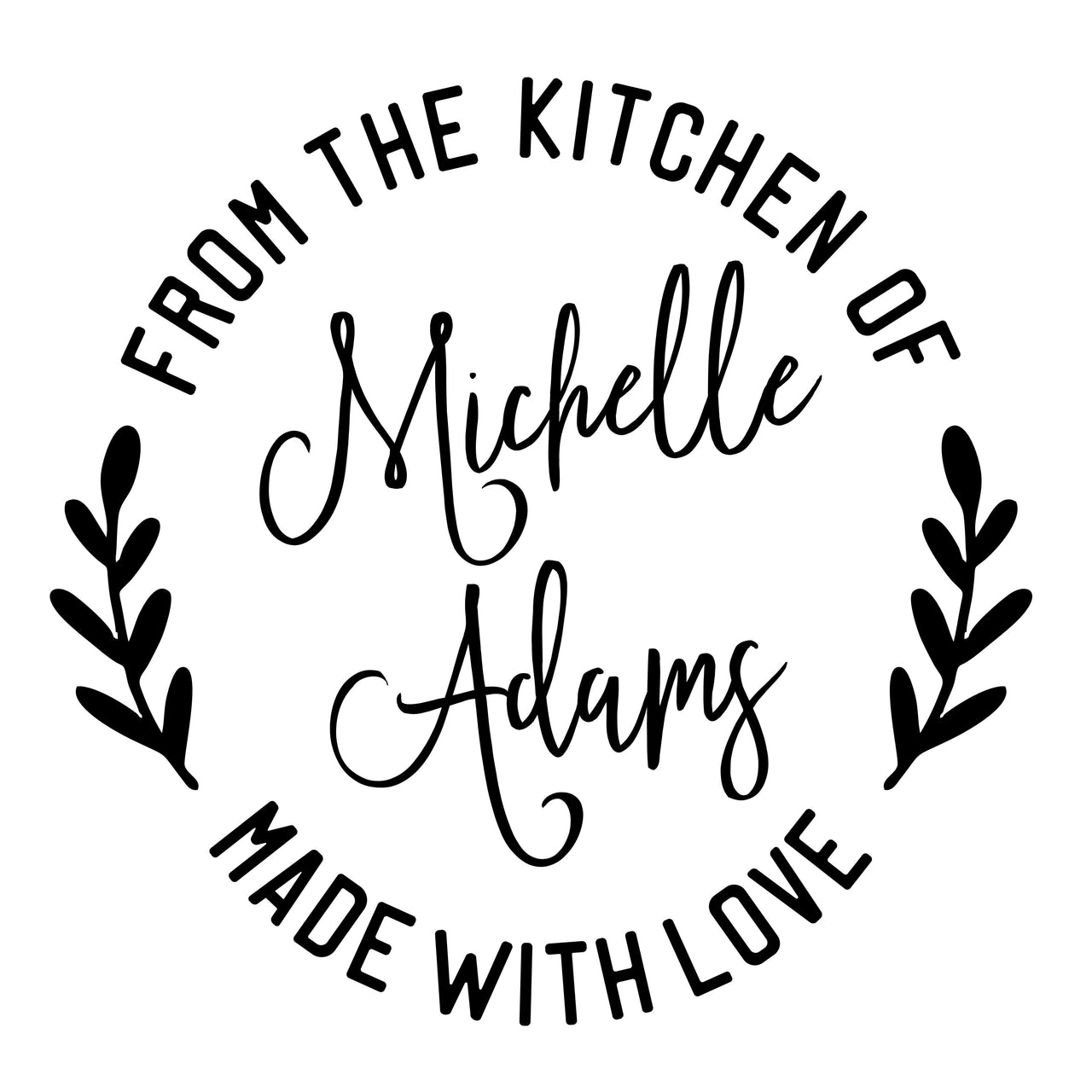Made with Love Stamp