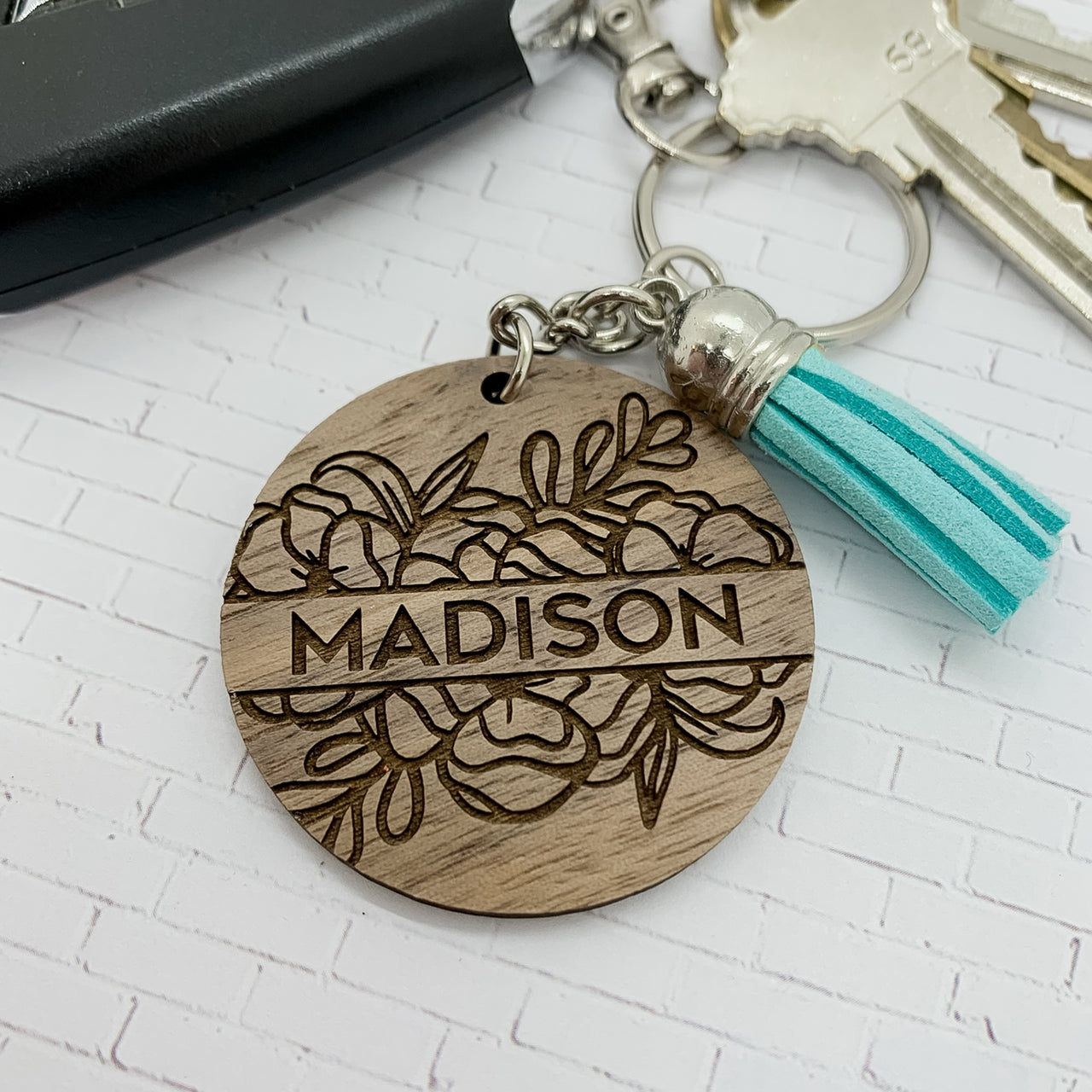 Floral Keychain