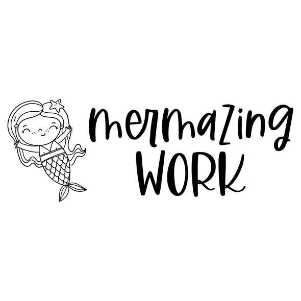 Mermazing Work Teacher Stamp