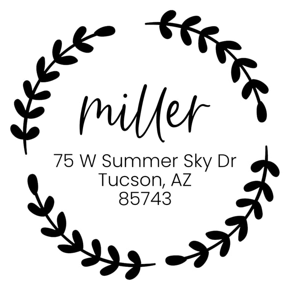 Miller Address Stamp