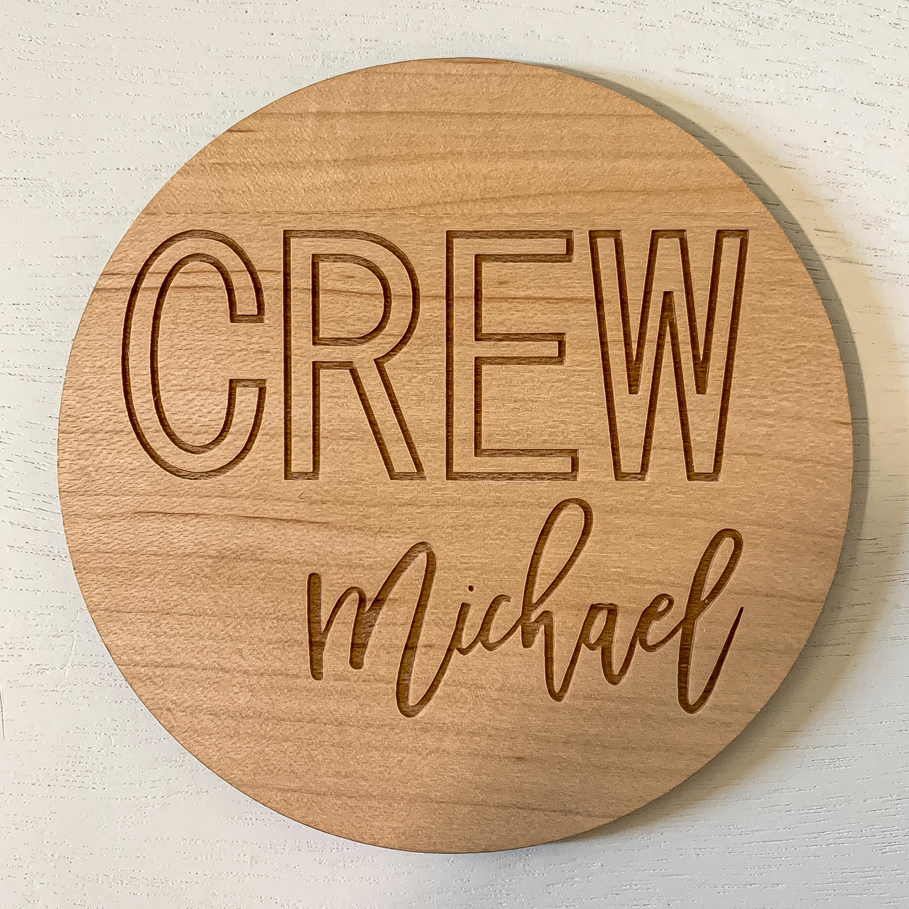 Name Wood Sign
