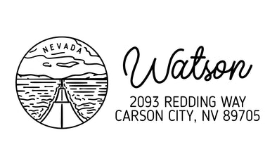 Nevada Address Stamp